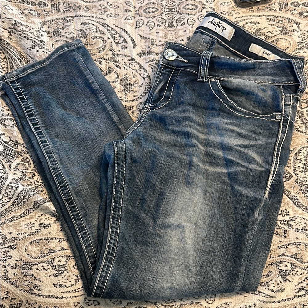 Daytrip BKE Chic Denim Virgo Ankle Cropped Jeans